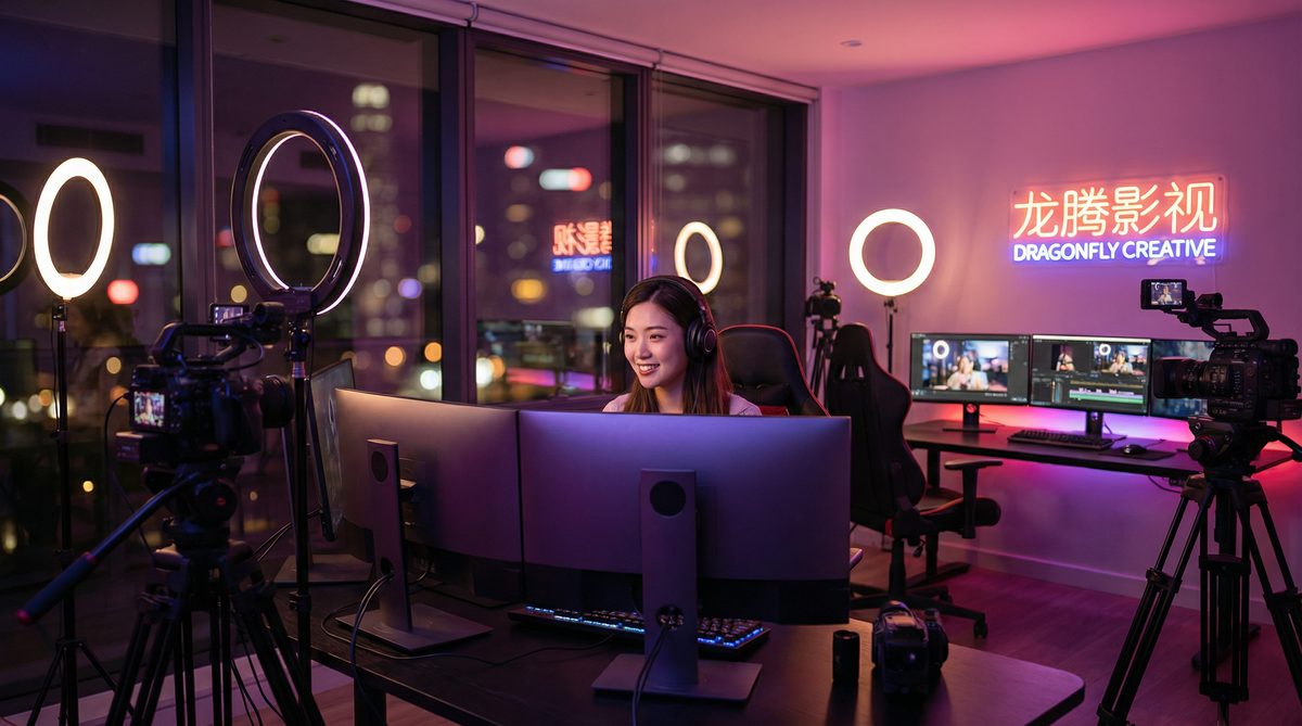 蘑菇视频影视传媒视频制作现场